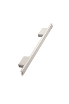 Furnipart - Ele Handle - greb i zink inox look CC320mm L400mm B16mm H25mm